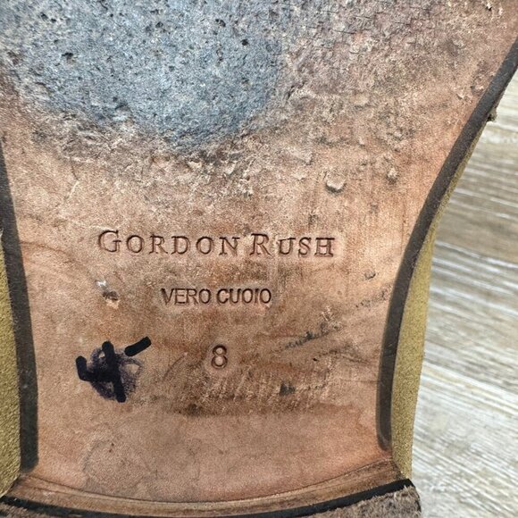 Gordon Rush Cartwright Suede Loafers Men's Size 8 - Picture 5 of 6
